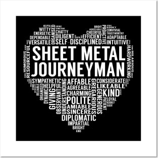 Sheet Metal Journeyman Heart Posters and Art